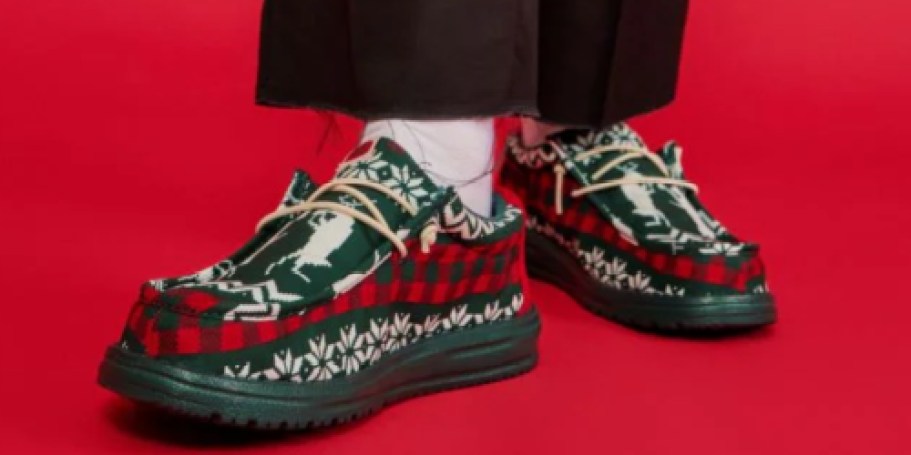 NEW Christmas HEYDUDE Shoes | Holiday Elf, Tartan Plaid, Ugly Sweater, & More!