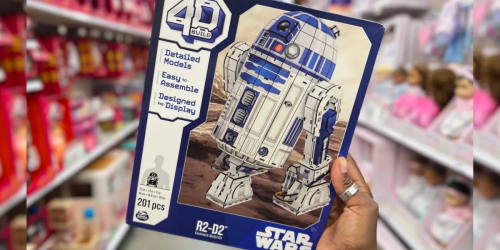 Star Wars R2-D2 4D BUILD Model Kit Only $8.49 on Target.online (Regularly $17)