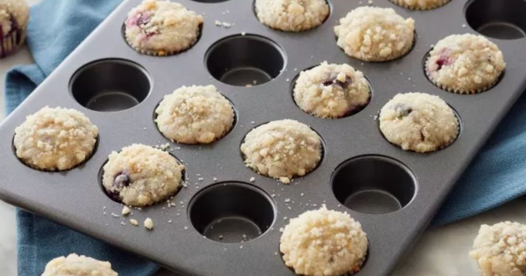 Wilton Ultra Bake Professional 24 Cup Nonstick Mini Muffin Pan 