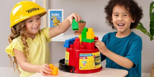 Tonka Tough Builders Hard Hat, Building Block, & Bucket Playset Only $9.99 on Amazon (Reg. $18)!