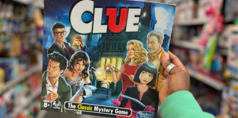 Clue Board Games From $5.23 on Walmart.online