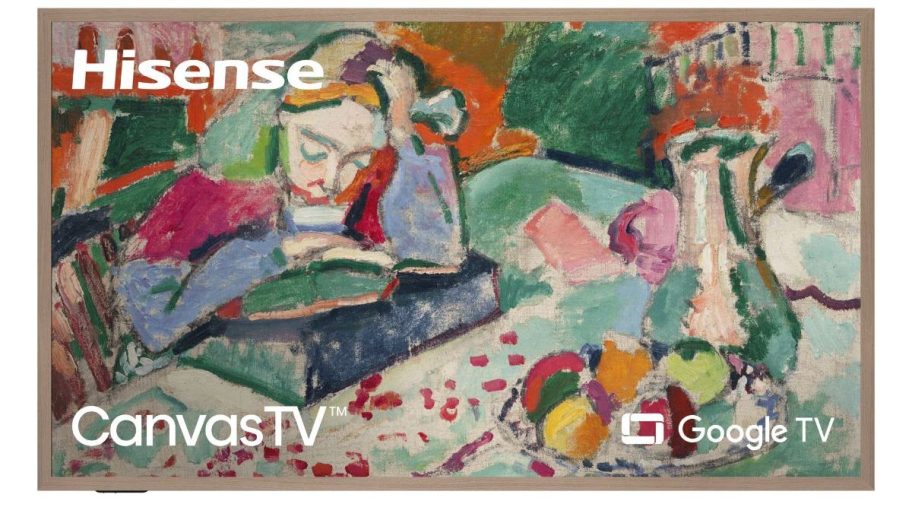 Hisense 65" Class S7 Series CanvasTV 4K QLED TV stock image