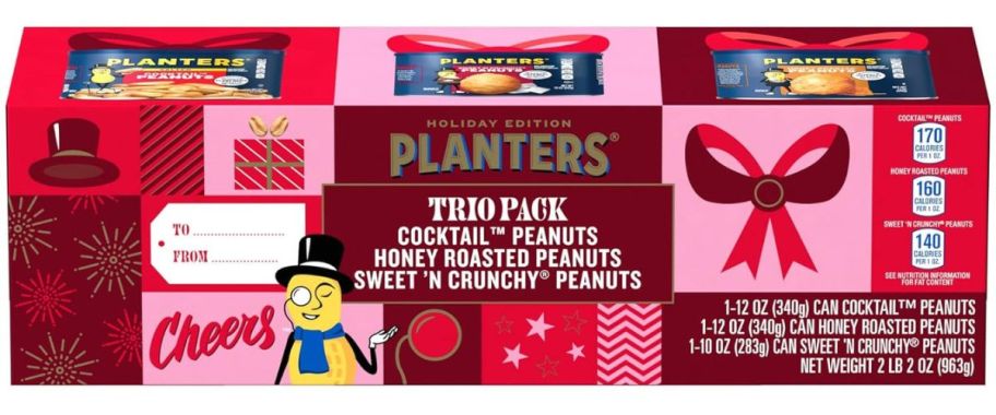 Holiday Planters Peanuts Trio