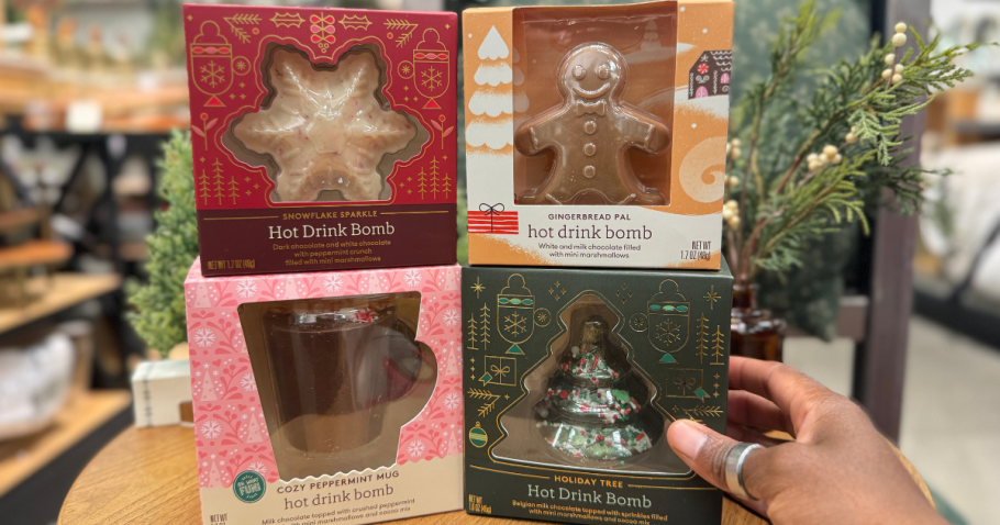 NEW Target Holiday Hot Cocoa Bombs Only $4!