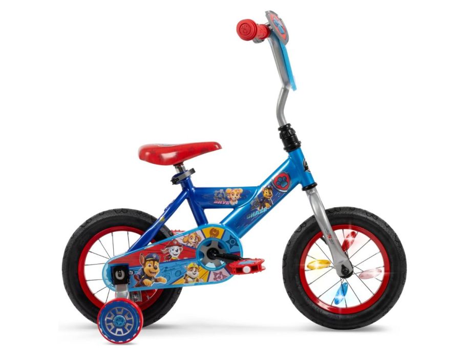 Huffy 12" Paw Patrol Kids Bike in Blue stock image