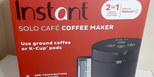 *HOT* Instant Pot Coffee Maker $25 on Walmart.online (Regularly $76) –  Brews K-Cups and Ground Coffee!