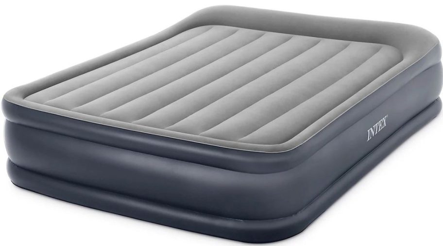 Stock image of an inflated intex air mattress