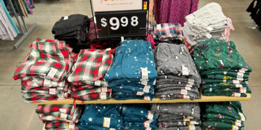 NEW Walmart Women’s Christmas Pajamas | Starting UNDER $10 – Will Sell Quickly!