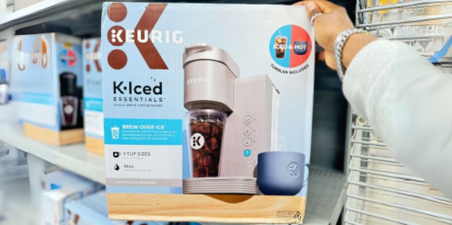 Keurig K-Iced Coffee Maker + 10 K-Cup Pods Only $40 Shipped on Walmart.online (Reg. $86)