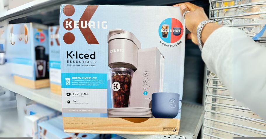 Keurig K-Iced Coffee Maker + 10 K-Cup Pods Only $40 Shipped on Walmart.online (Reg. $86)