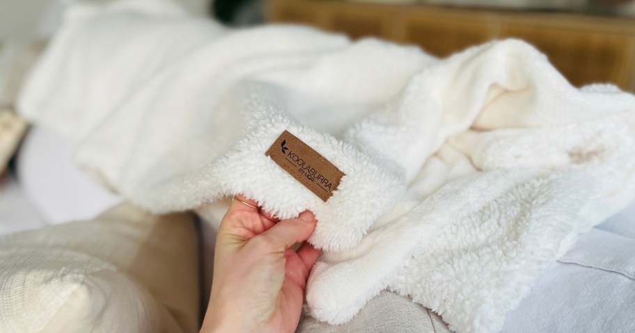 Koolaburra by UGG Wiona Melange Sherpa Throw