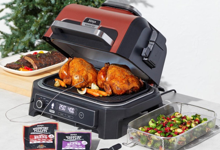 We’re Giving Away 10 Ninja WoodFire ProConnect XL Outdoor Smoker & Airfry Grills ($449 Value!)