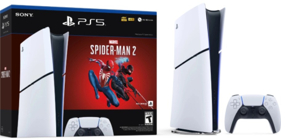 GO! PlayStation 5 Spider-Man 2 Bundle w/ Game & Controller Only $399 Shipped on Walmart.online