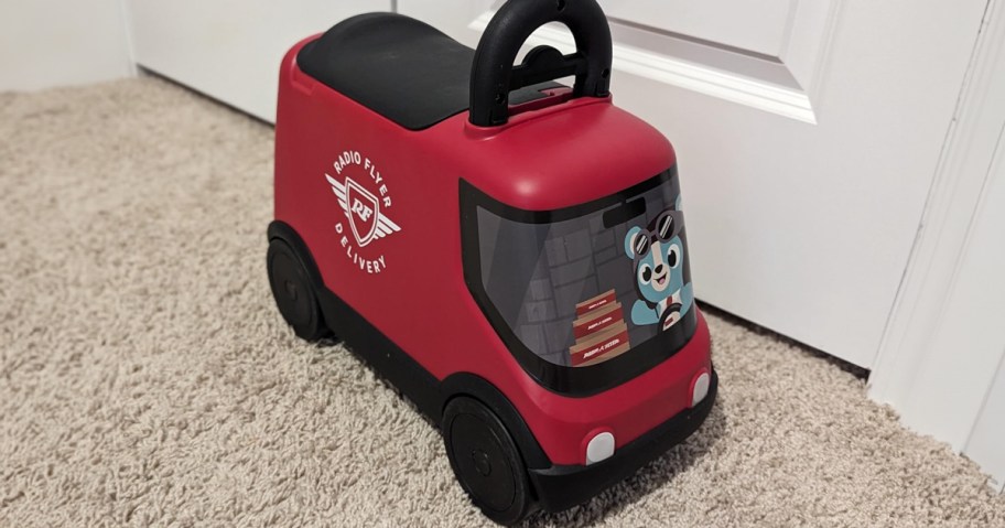 Radio Flyer Delivery Van Ride On Toy