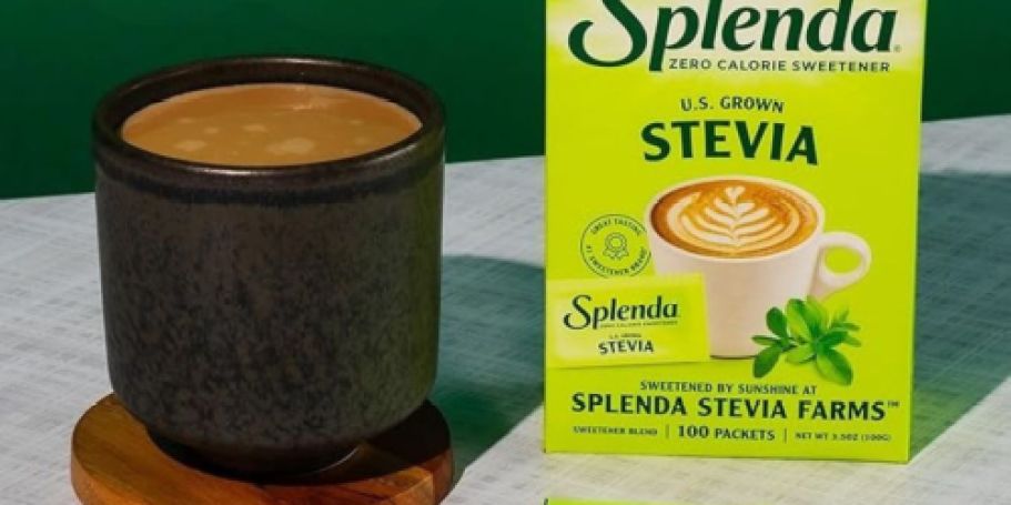 Splenda Stevia Zero Calorie Sweetener Just $2 Shipped on Amazon (Reg. $4.70)