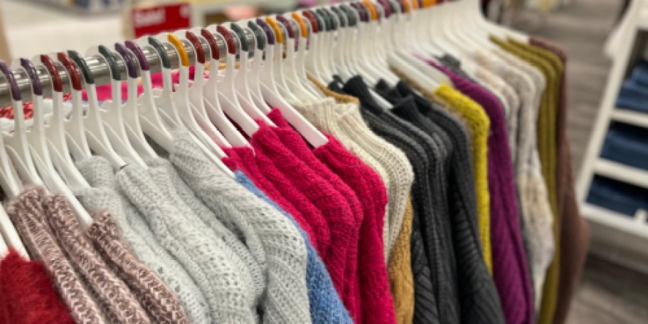 Target Women’s Sweaters & Cardigans from Only $8.40 | Includes Plus Sizes!