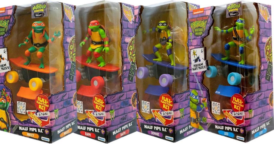 Teenage Mutant Ninja Turtles Half Pipe RC Vehicles