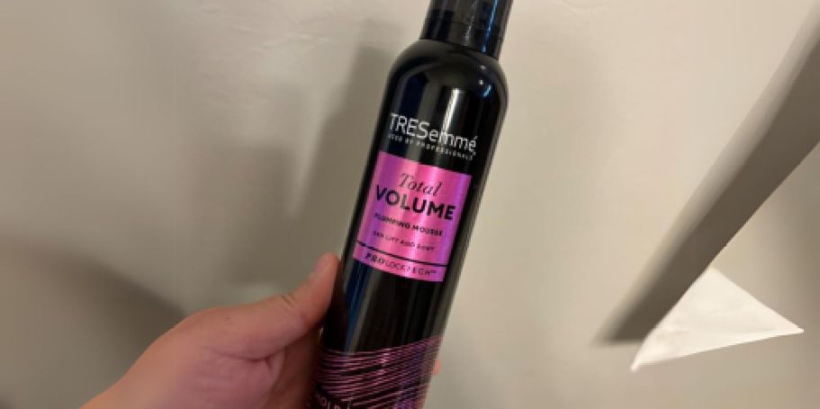 Tresemme Plumping Mousse Only $4 Shipped on Amazon (Reg. $7)