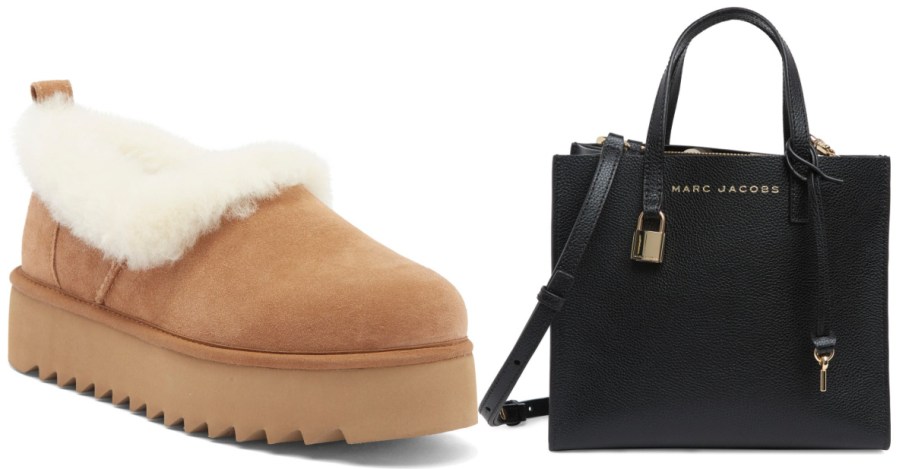 UGG-slippers-and-marc-Jacobs-bag