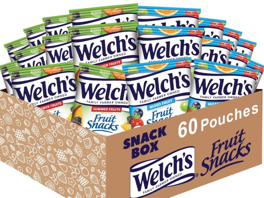 Welch's Fruit Snacks 60 pouches