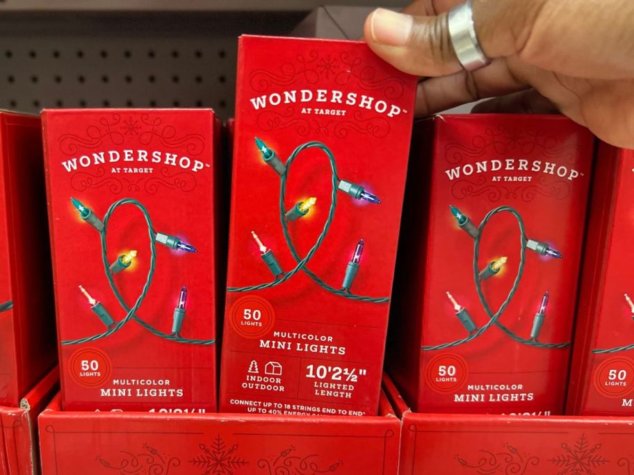 Wondershop Christmas Lights at Target