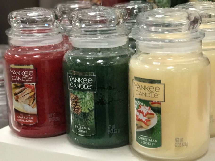 Yankee Candle Holiday jar Scents Candles