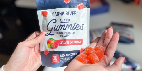 Canna River CBD Gummies 30-Count Just $18 Shipped | Our Team LOVES These!