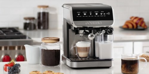 Gourmia Espresso Maker w/ Automatic Frothing Just $50 Shipped on Walmart.online (Reg. $119)