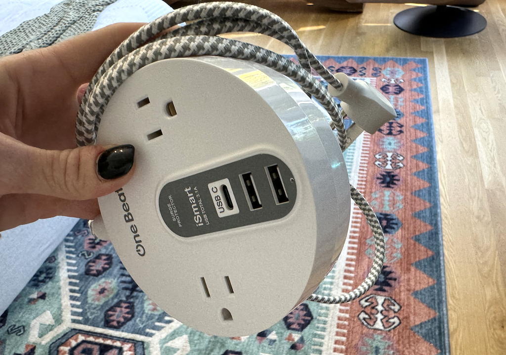 Every Nightstand Needs This UNDER $10 Charging Station!