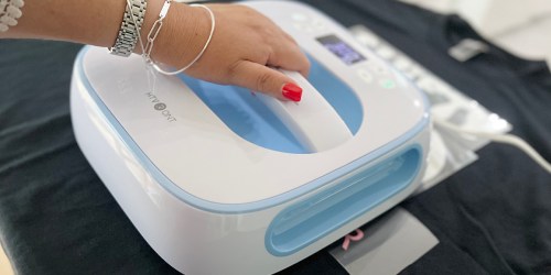 Heat Press Machine Only $59.99 Shipped (Regularly $110) | Great for Making Personalized Christmas Gifts!