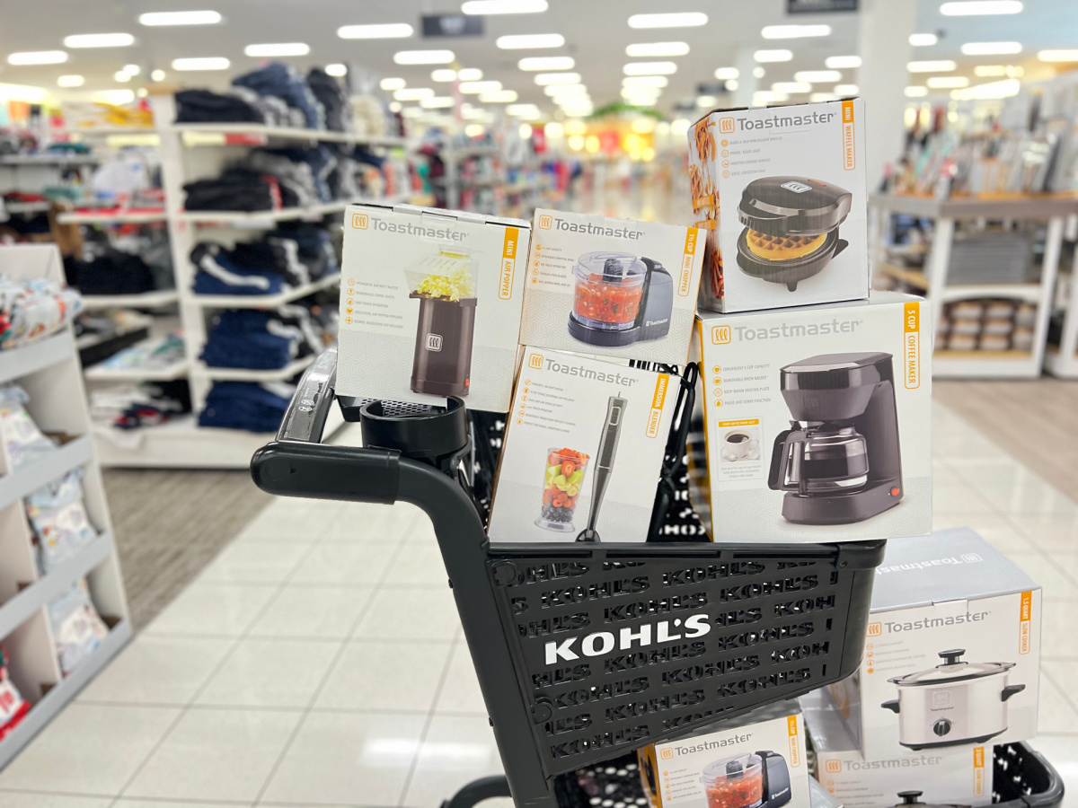 Toastmaster Kitchen Appliances ONLY $4.99 on Kohls.online