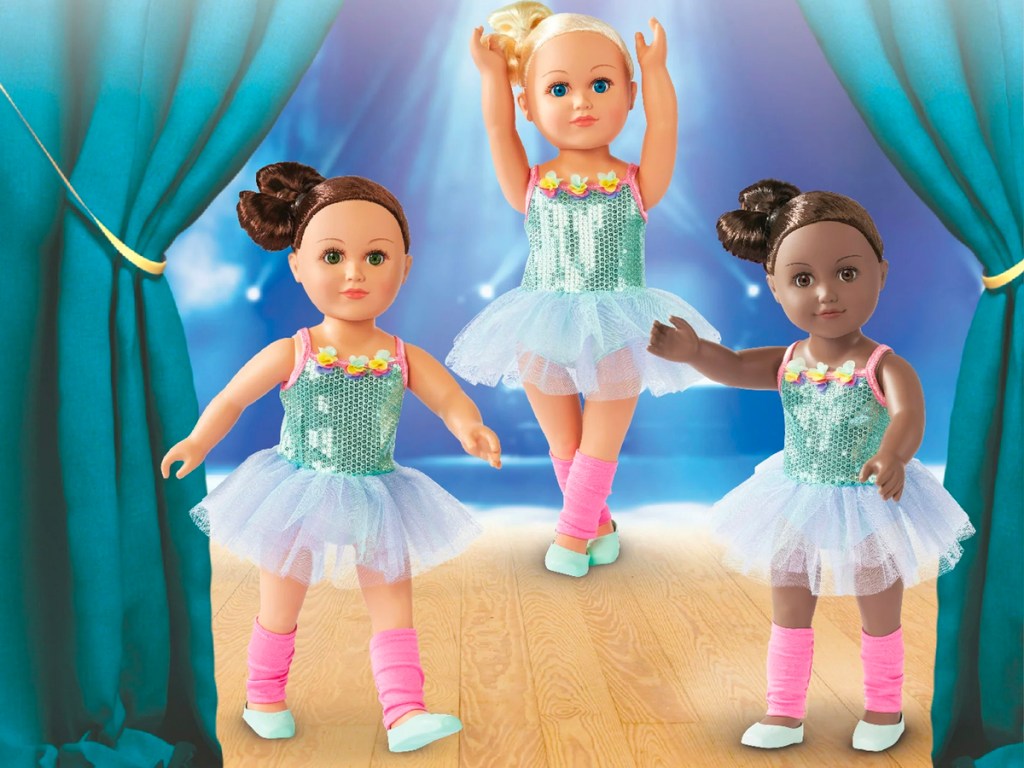 three my life ballerina dolls