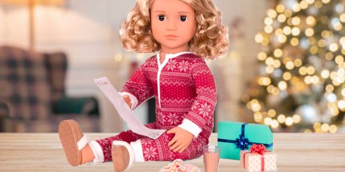 Our Generation Holiday Doll Just $27.99 on Target.online | Includes Outfits, Book & Accessories