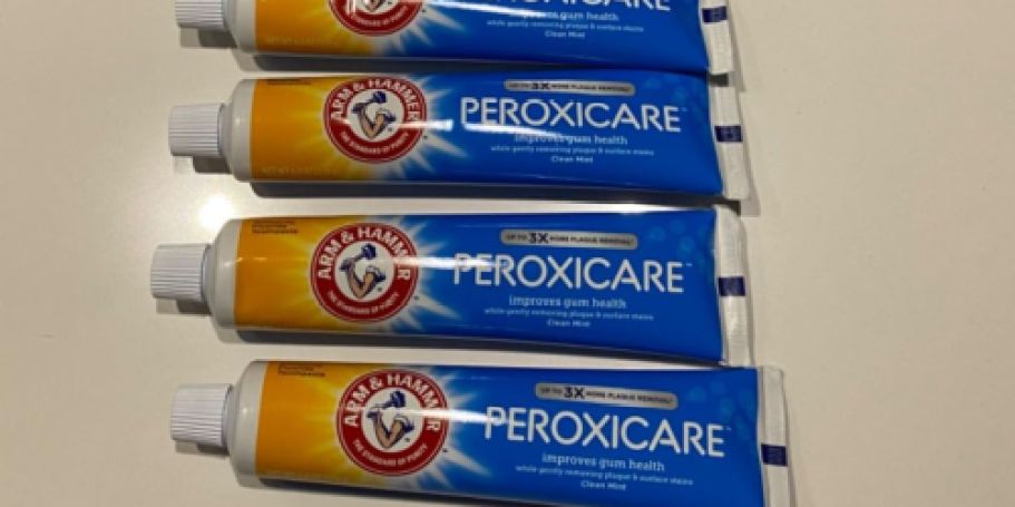 Arm & Hammer Toothpaste 4-Pack Just $10.83 Shipped on Amazon (Reg. $14)