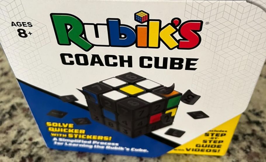 Rubik’s Coach Cube Only $7 on Amazon (Reg. $15) | It’ll Help You Finally Solve One!