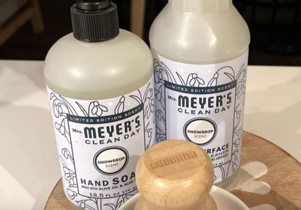 Mrs. Meyer's snowdrop scent 