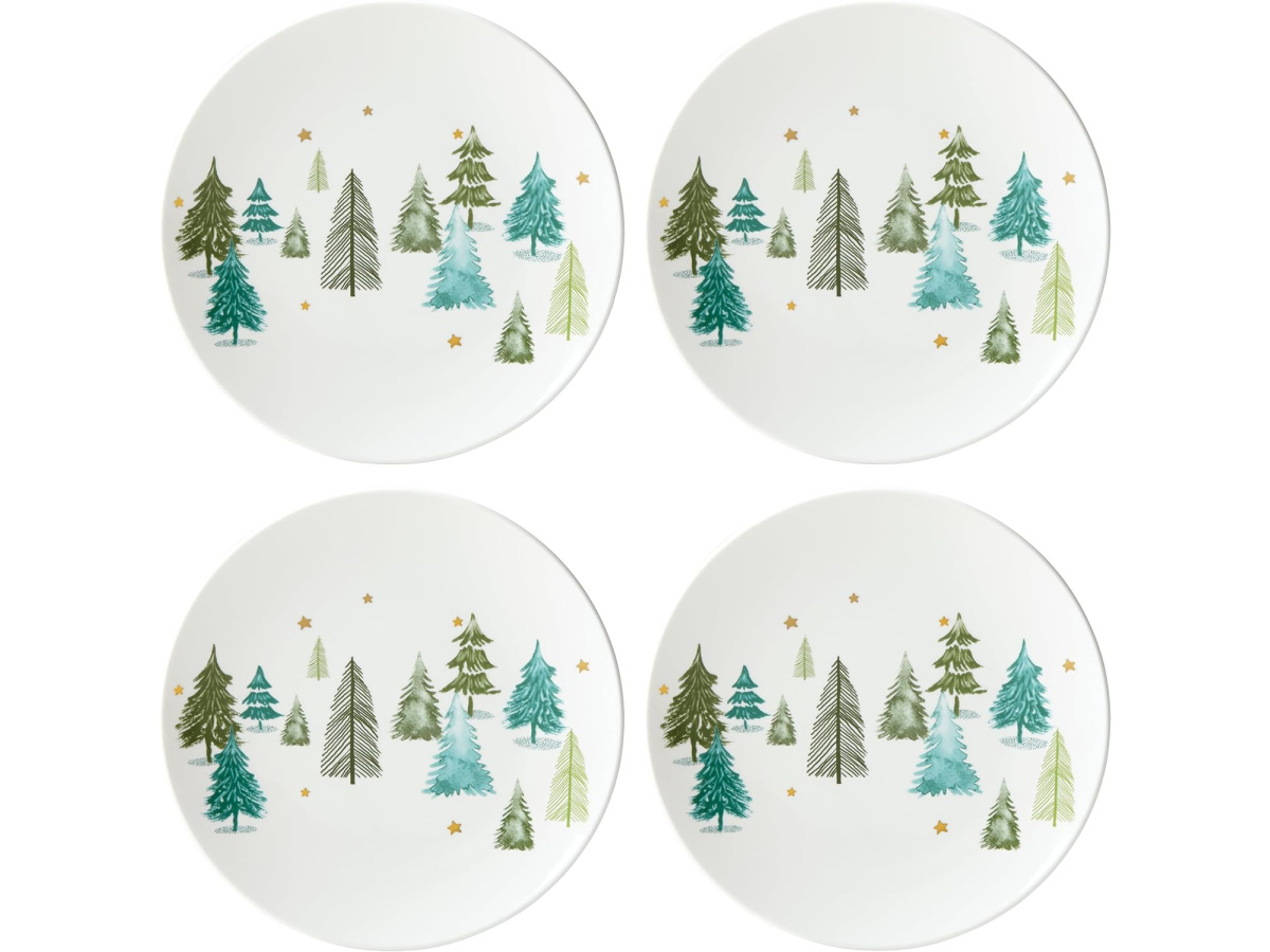 stocks image Lenox Balsam Lane 4-Piece Accent Plate Set