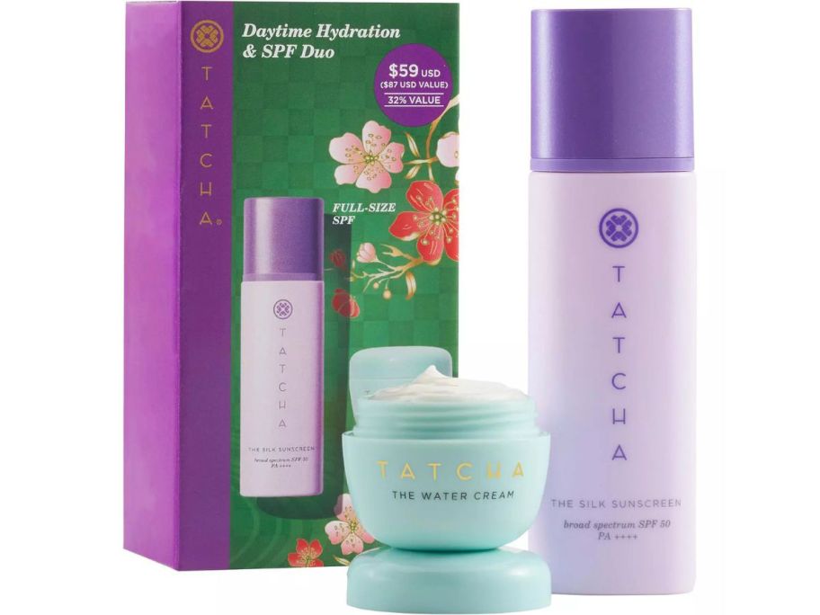 stock image of Tatcha Daytime Hydration & SPF Duo