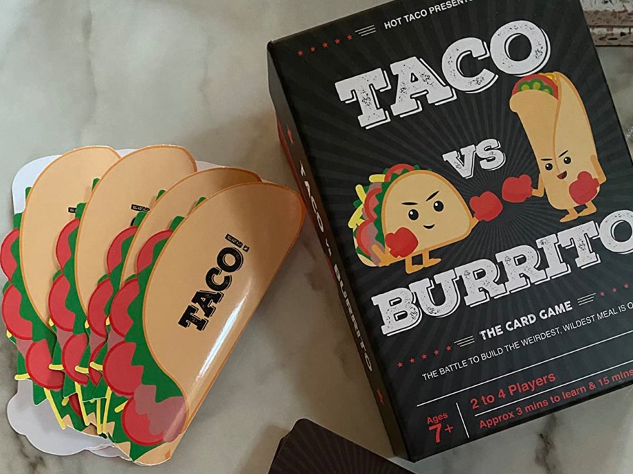 taco vs buritto card game