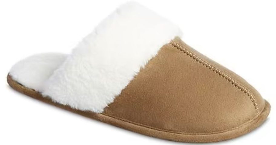 a womans house slipper stock image