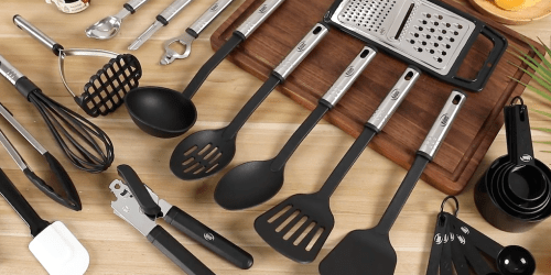 HUGE 35-Piece Kaluns Utensils Set ONLY $10.99 on Amazon (Reg. $35)