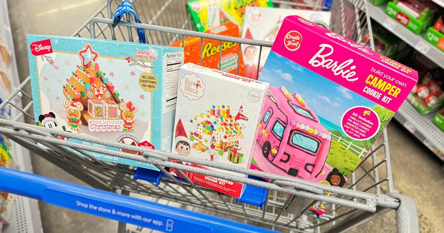 New Gingerbread House & Cookie Kits at Walmart | Disney, Harry Potter, Trolls, & More!