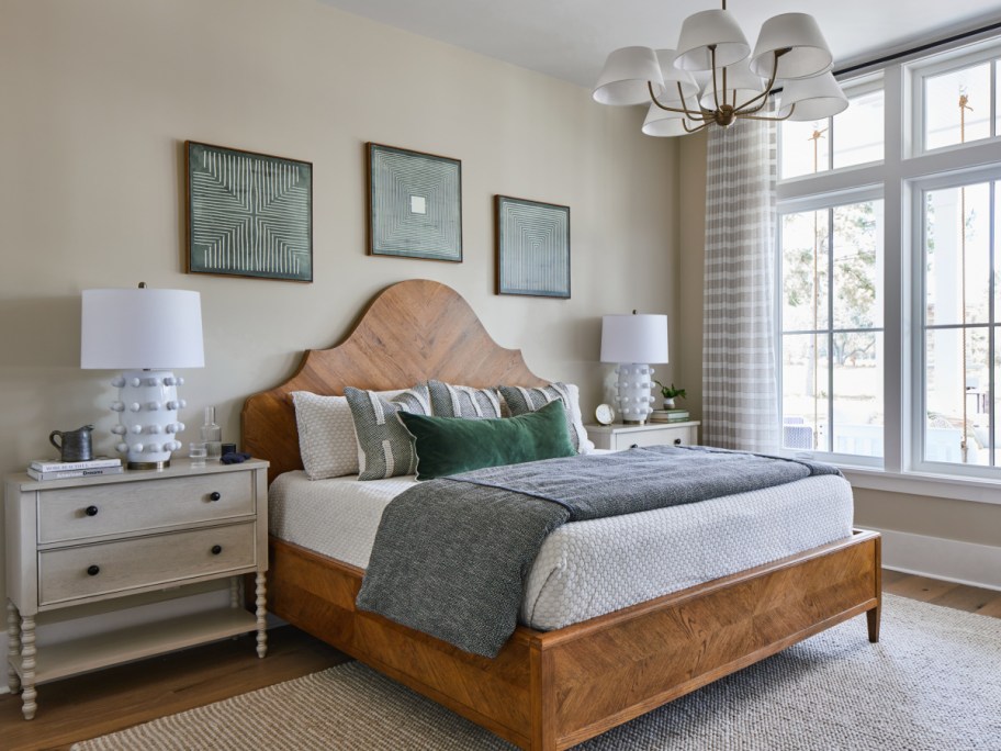 Main bedroom of the HGTV Dream home in south carolina