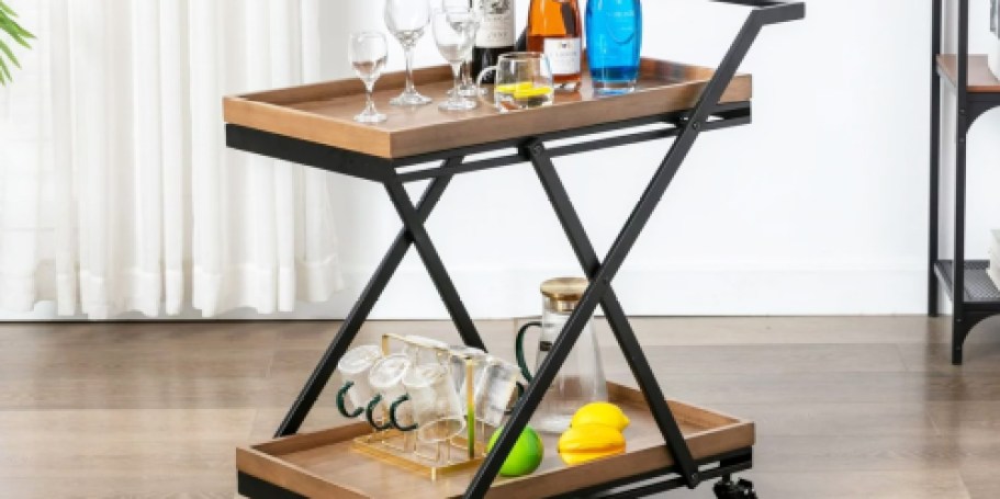 Better Homes & Gardens Bar Cart Just $49 Shipped on Walmart.online