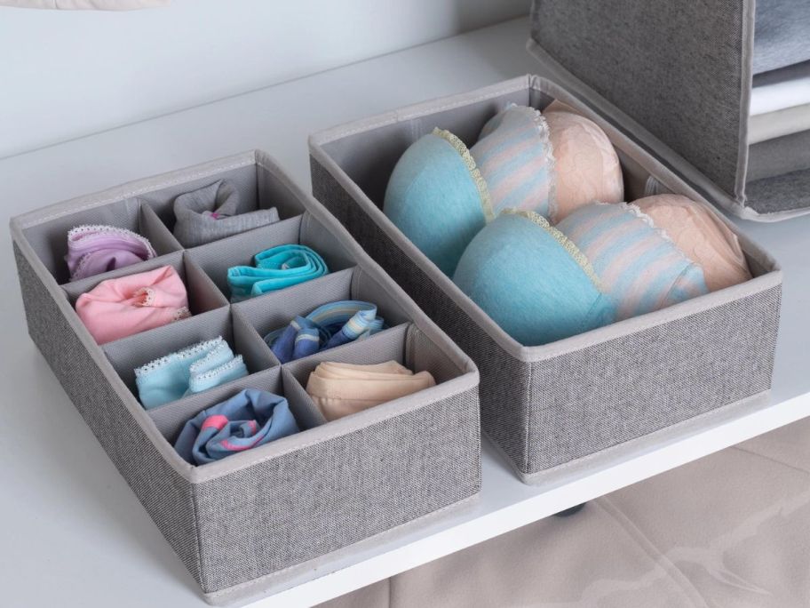 Better Homes & Gardens Drawer Organizer Set on shelf