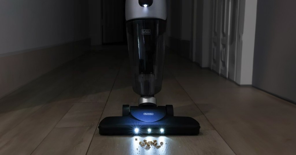 Black + Decker 3-in-1 Lightweight Corded Upright and Handheld Multi-Surface Vacuum 