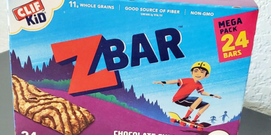 CLIF Kids Zbars 24-Pack Just $11.86 Shipped on Amazon (Regularly $20)