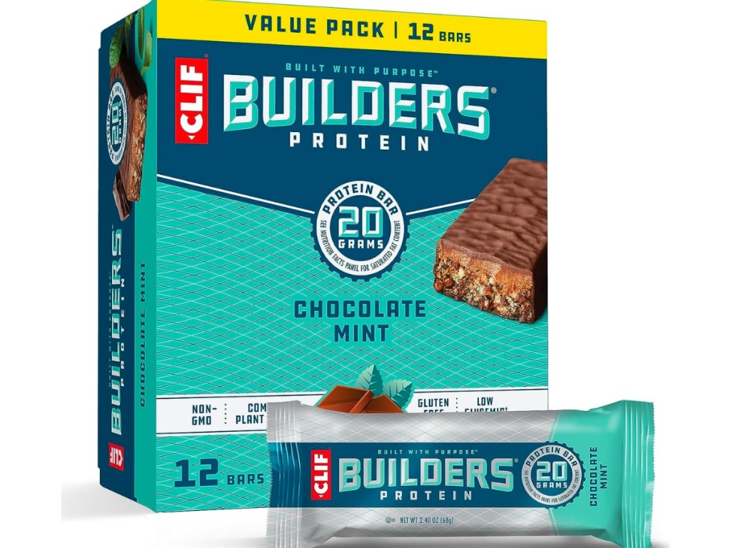 CLIF Builders 12-Pack in Chocolate Mint