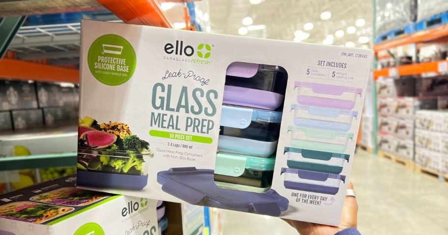 Costco ELLO 10 piece food prep containers in Costco