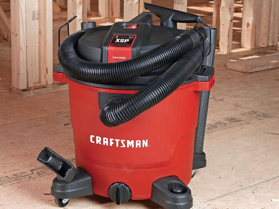 Craftsman 16-Gallon Wet_Dry Shop Vacuum w_ Accessories